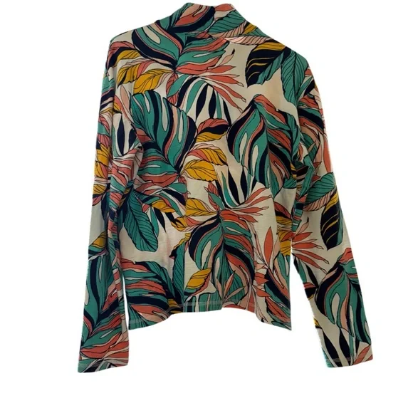 Talbots cozy crush 1/4  zip pullover medium - Picture 2 of 2